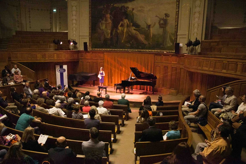 Azərbaycanlı pianoçu Kardinal Reşelye adına tarixi Amfiteatrda konsert verib