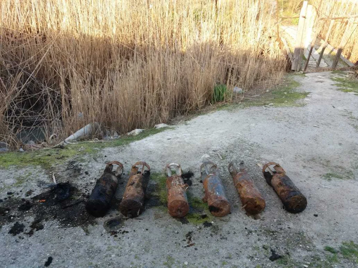 Sumqayıtda 6 ədəd təlim məqsədli aviobomba aşkar olunub