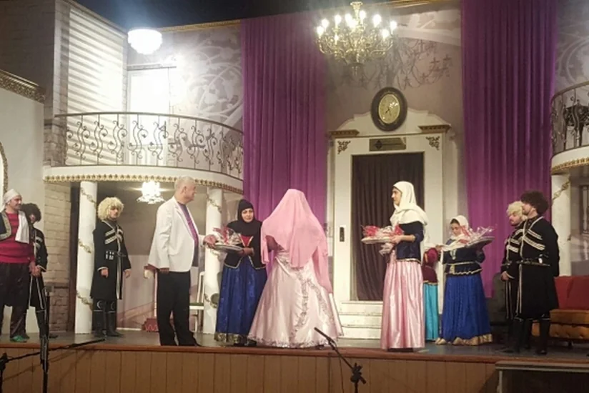 Musiqili Teatr Fəcr Festivalında çıxış edib