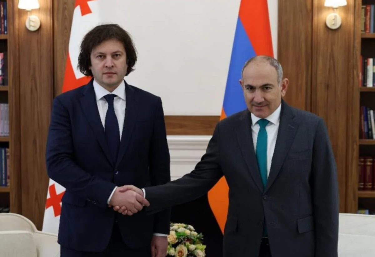 Georgian, Armenian PMs discuss regional peace prospects