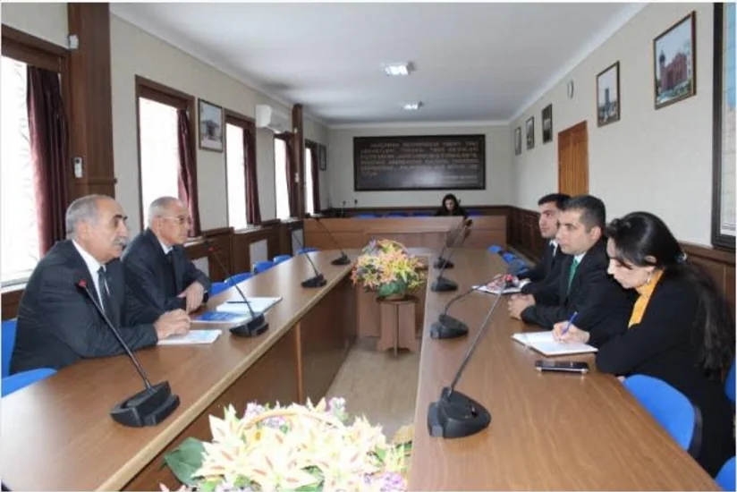 Misir Mədəniyyət Mərkəzinin rəhbəri Naxçıvanda görüşlər keçirib - FOTO