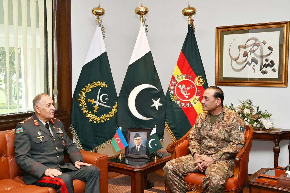 Chiefs of General Staff of Azerbaijan, Pakistan mull defense, security co-op