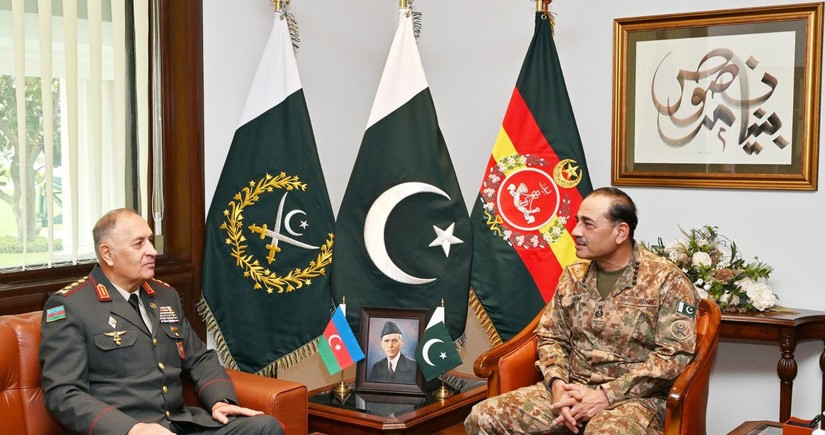 Chiefs of General Staff of Azerbaijan, Pakistan mull defense, security co-op