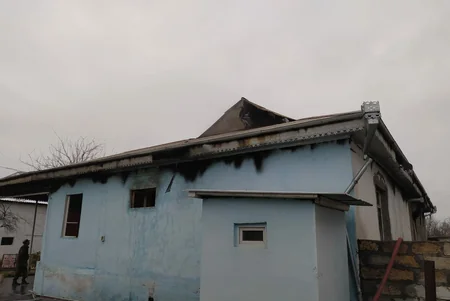 Ağdaşda 6 otaqlı ev əşyaları ilə birlikdə yanıb