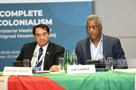 Int’l conference on colonialism elimination underway in Baku