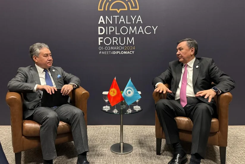 Qırğızıstanın XİN başçısı TDT-nin Baş katibi ilə Təşkilatın cari fəaliyyətini müzakirə edib