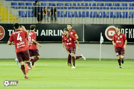 Neftçi Sumqayıtı məğlub edib, məşqçi və futbolçular arasında dava düşüb - VİDEO