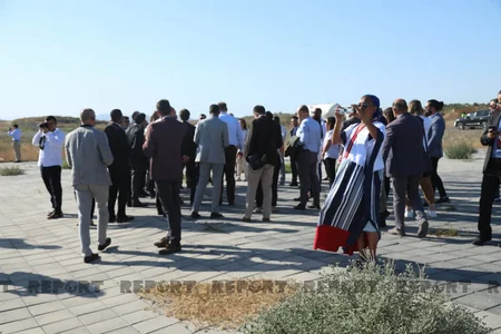 Foreign diplomats, military attaches see destruction in Azerbaijan's Fuzuli