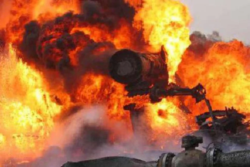 Пожар от взрыва на газопроводе в Иране локализован