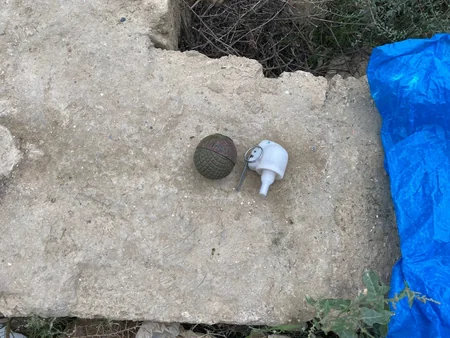 Bakıda əl qumbarası tapılıb