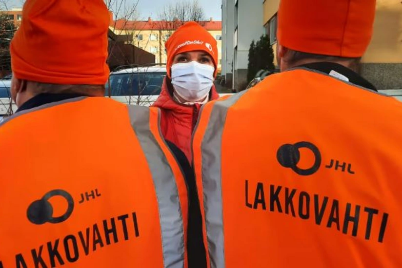 В Финляндии началась трехдневная забастовка сотрудников розничной торговли
