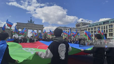 Активисты диаспоры в Берлине выразили солидарность с Азербайджаном