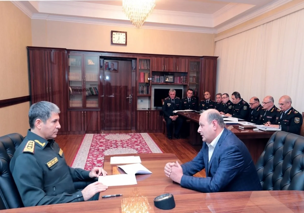 Daxili İşlər naziri Sumqayıtda vətəndaşları qəbul edib