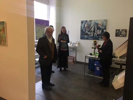 Berlində azərbaycanlı rəssamların sərgisi açılıb