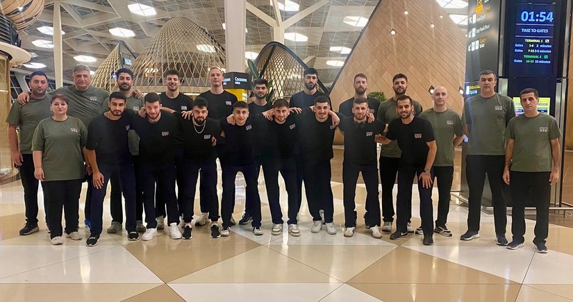 Azərbaycanın voleybol millisi Farer adalarına yollanıb