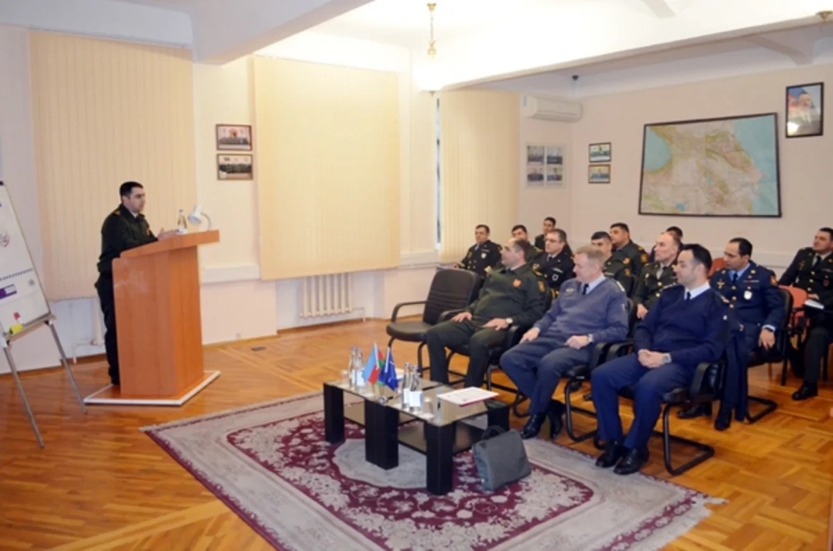 ​Silahlı Qüvvələrin Hərbi Akademiyasında NATO-nun təlim kursu başlayıb