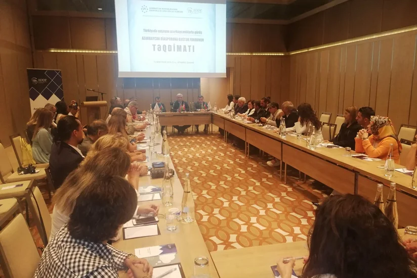 Türkiyədə Azərbaycan Diasporuna Dəstək Fondunun təqdimatı keçirilib