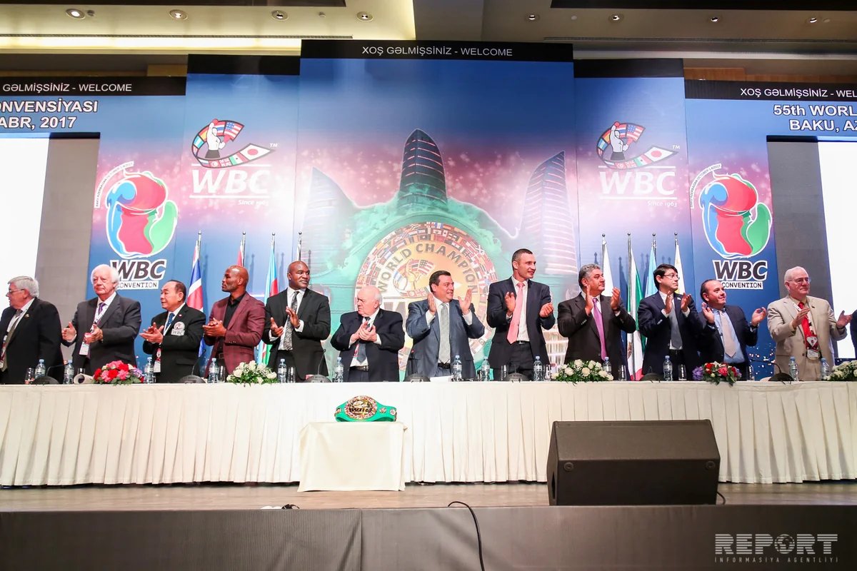 Bakıda məşhur boksçuların iştirakı ilə WBC Konvensiyası işə başlayıb