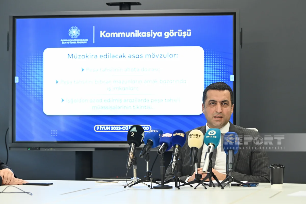 Bu il Cəlilabad və Lənkəranda yeni peşə təhsili mərkəzləri açılacaq