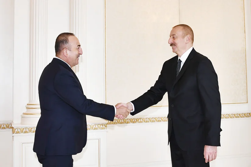 Mevlut Cavusoglu congratulates President of Azerbaijan on his 60th anniversary