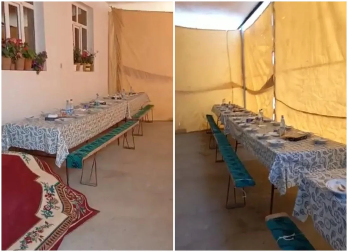 Samuxda yas mərasimi keçirmək istəyən şəxslər saxlanıldı