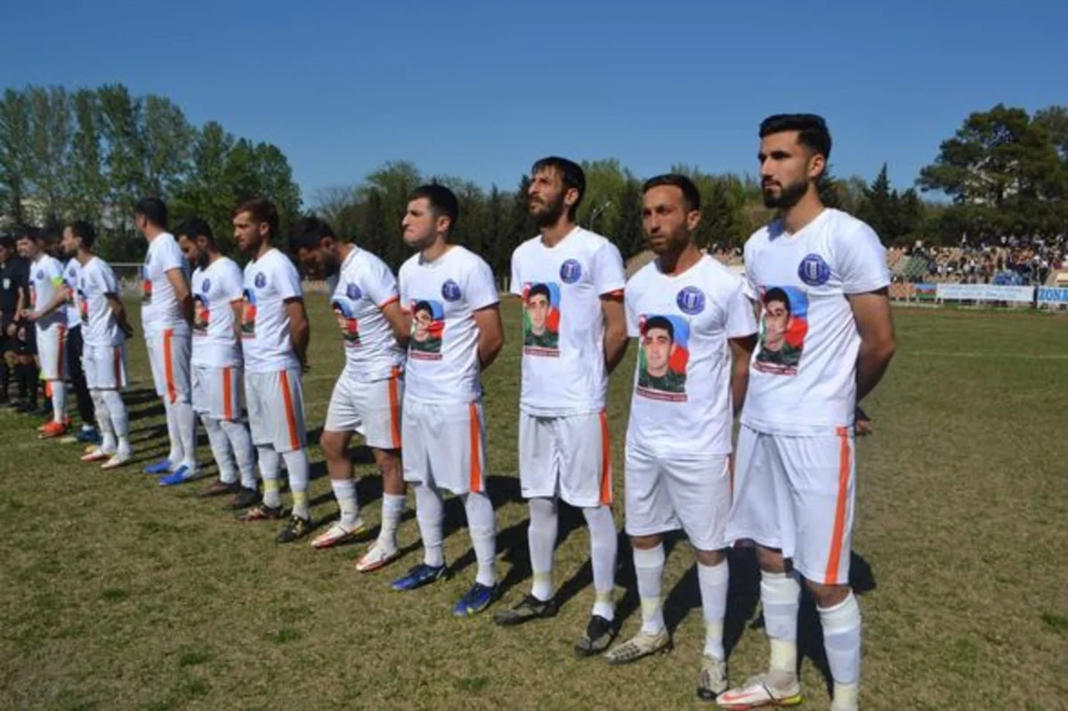 Region Liqasının oyununda şəhidin xatirəsi yad olunub