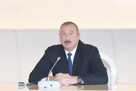 Azərbaycan Prezidenti və Almaniyanın Federal Kansleri iş adamları ilə görüşüblər