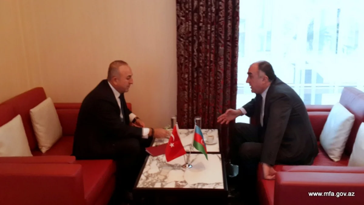 ​Azərbaycan və Türkiyənin XİN başçıları regional məsələləri müzakirə edib