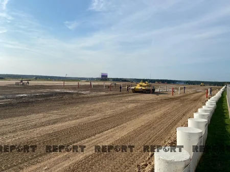 Азербайджанские танкисты поборются за победу в полуфинале конкурса Танковый биатлон