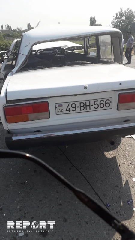 Sabirabadda bir ailə qəzaya düşüb, ölən və yaralananlar var - FOTO - YENİLƏNİB