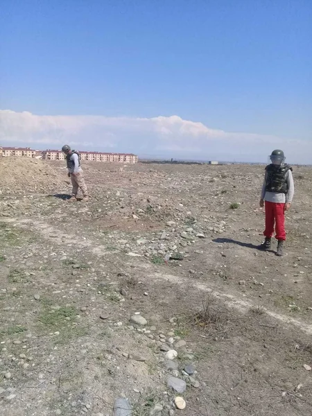 Gəncədə top mərmisi tapılıb