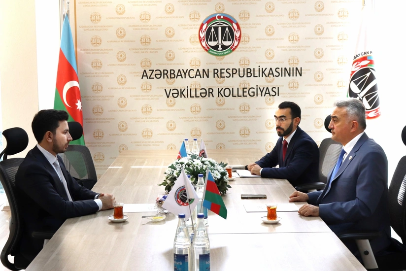 Anar Bağırov “Yüksəliş” müsabiqəsinin qalibi ilə görüşüb