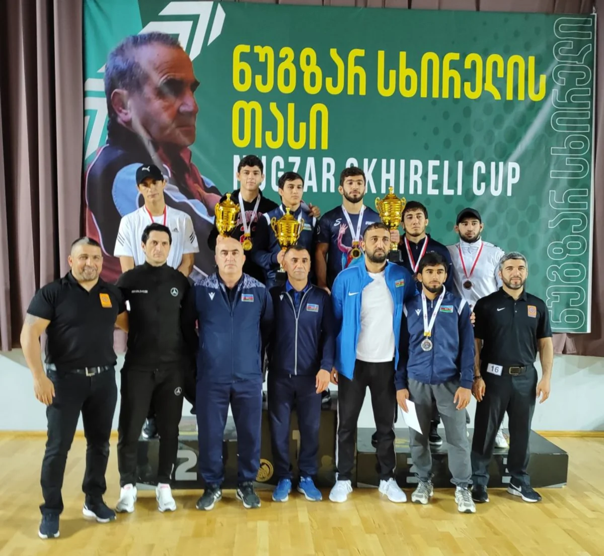 Azərbaycanın yeddi sərbəst güləşçisi Gürcüstanda medal qazanıb
