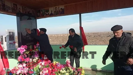 Vətən müharibəsi şəhidinin adına inşa edilən bulağın açılışı olub