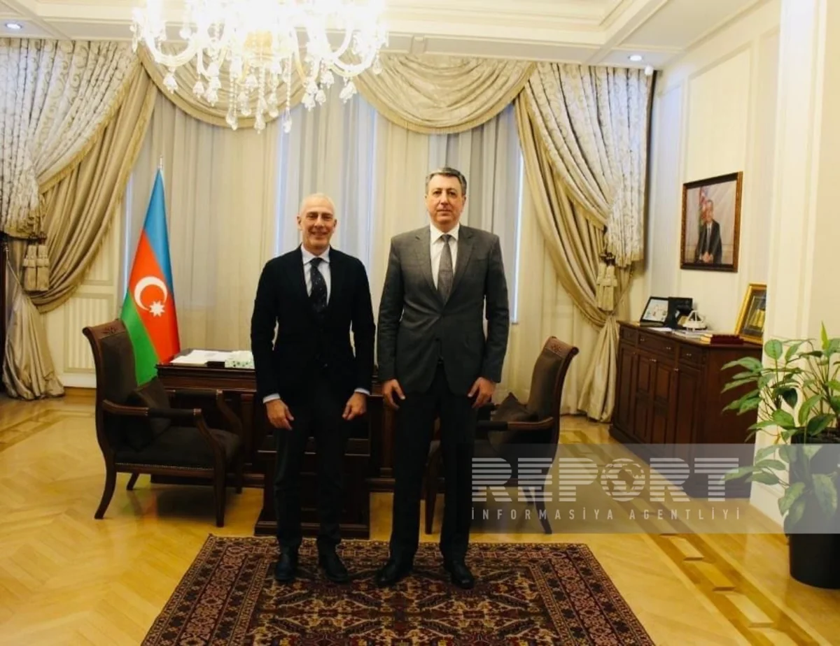 Azərbaycan və İtaliyanın Gürcüstandakı səfirləri perspektiv layihələr barədə müzakirələr aparıblar