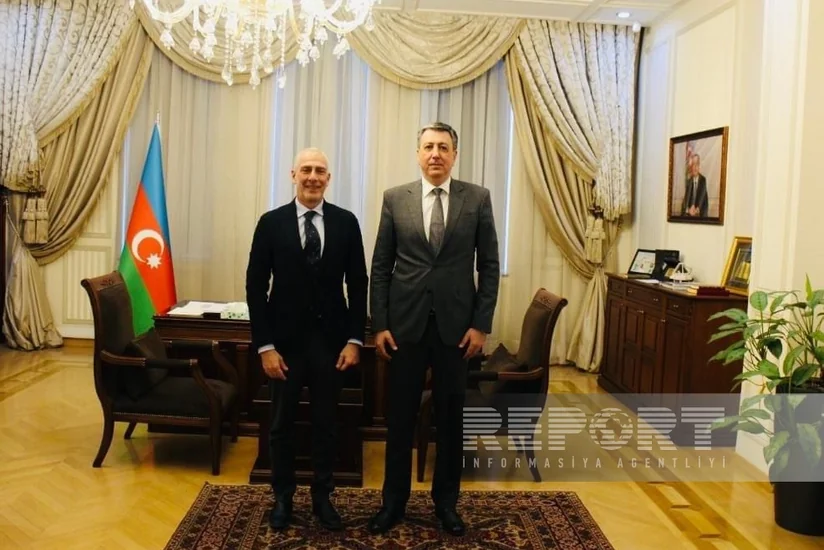Azərbaycan və İtaliyanın Gürcüstandakı səfirləri perspektiv layihələr barədə müzakirələr aparıblar