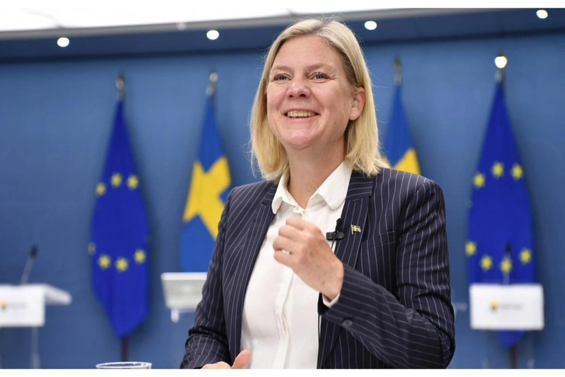 Swedish parliament elects first-ever female PM