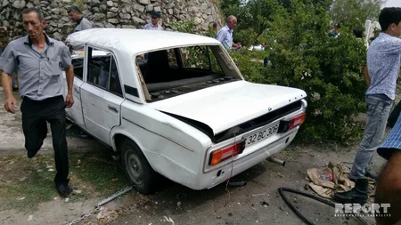 Bərdədə toy karvanının avtomobili 4 nəfəri vuraraq hadisə yerindən qaçıb: ölən və yaralananlar var - FOTO