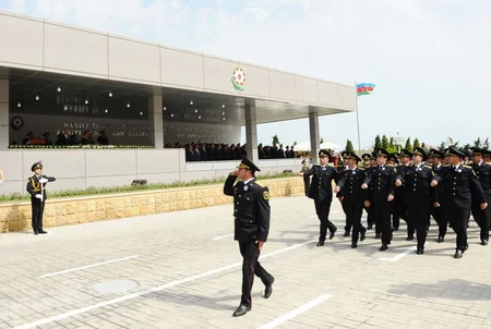 Polis Akademiyasında 2014-2015-ci tədris ilinin buraxılışına həsr olunan mərasim keçirilib