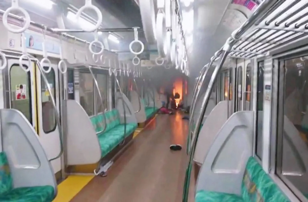 1 injured in fire near railway station in Tokyo, train services disrupted