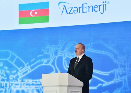 Groundbreaking ceremony held for 1,280-MW thermal power plant, largest in Azerbaijan's independence period - UPDATED