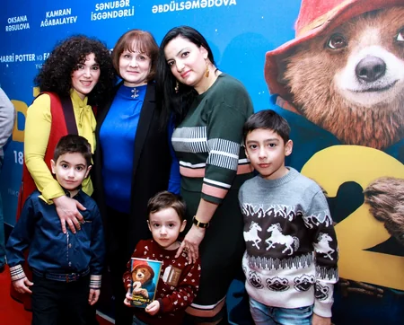 CinemaPlusda Azərbaycan dilinə dublyaj edilmiş “Paddinqton 2” filminin nümayişi olub - FOTO - VİDEO