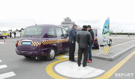 Bakı aeroportunda taksi xidməti tələblərə cavab vermir - VİDEOREPORTAJ