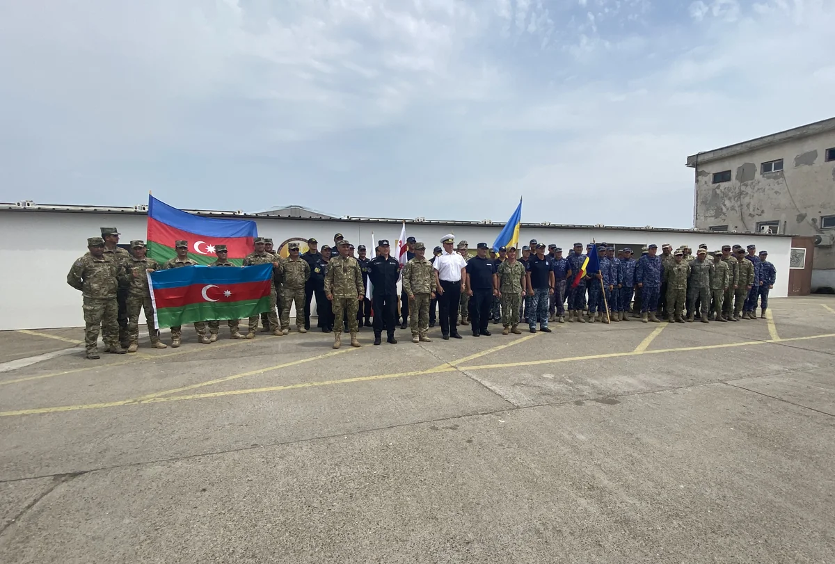 Azerbaijani military sailors take part in international training