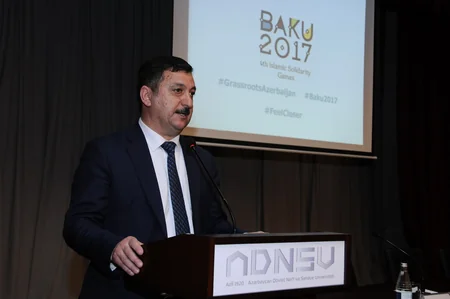 ADNSU-da IV İslam Həmrəyliyi Oyunlarının idmançı səfirləri ilə görüş keçirilib
