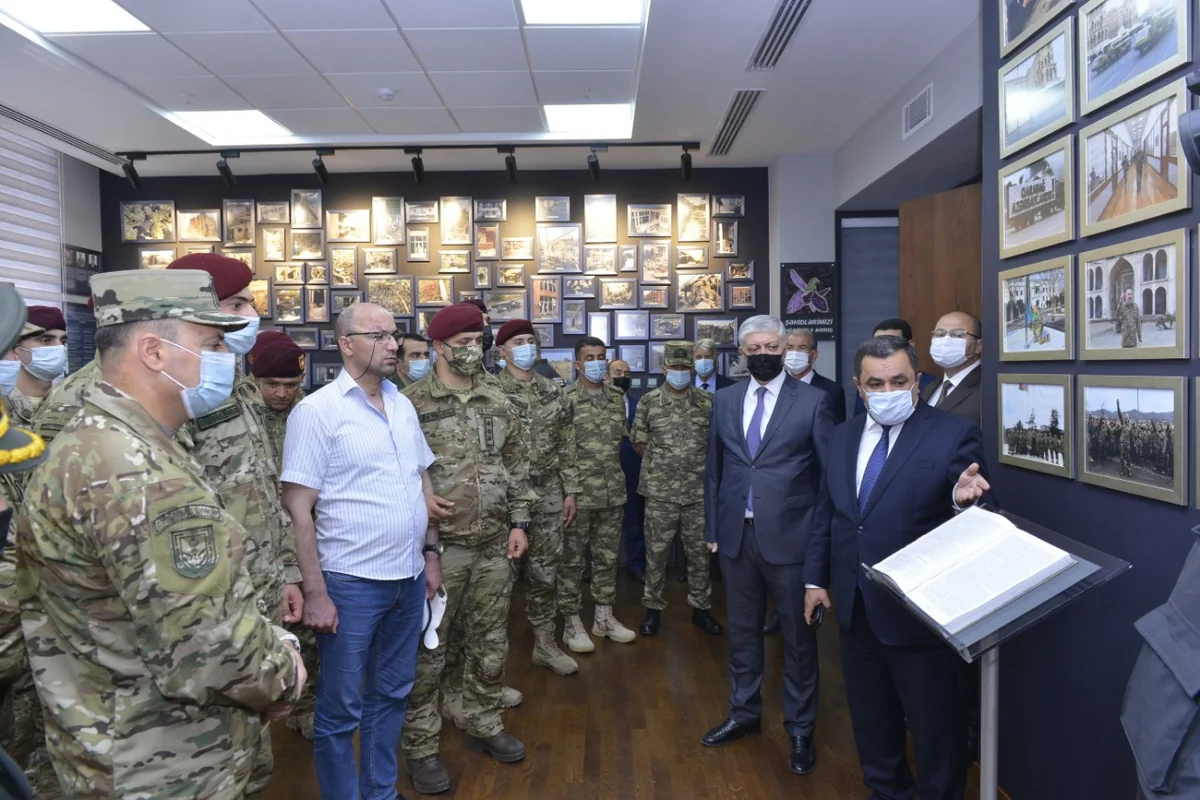 Vətən müharibəsinin iştirakçıları ilə görüş keçirilib