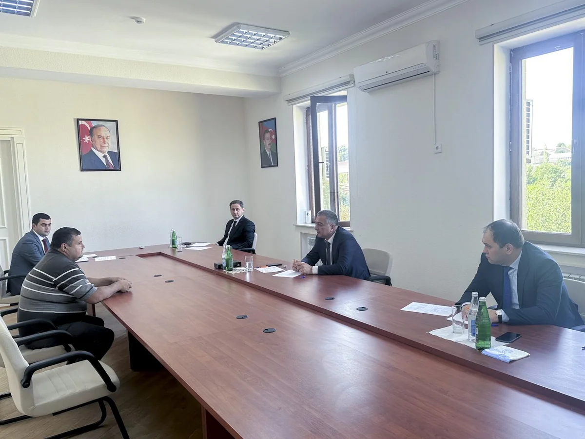 Kənd təsərrüfatı nazirinin müavini Tovuzda vətəndaşları qəbul edib