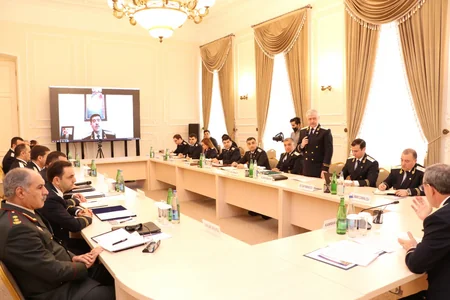 Kamran Əliyev kollegiya iclası keçirib