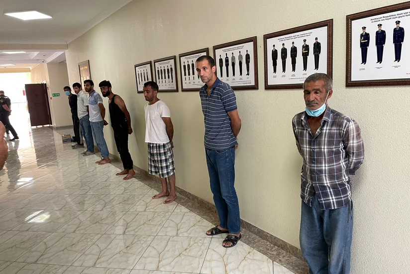 Xızı polisi əməliyyat keçirib, 6 nəfər saxlanılıb