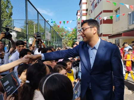 Sabirabadda Sağlam məhəllənin açılışı olub